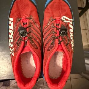 Inov-8 Red and Blue Athletic Shoes